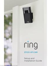 ring stick up cam manual|ring stick up cam troubleshooting.